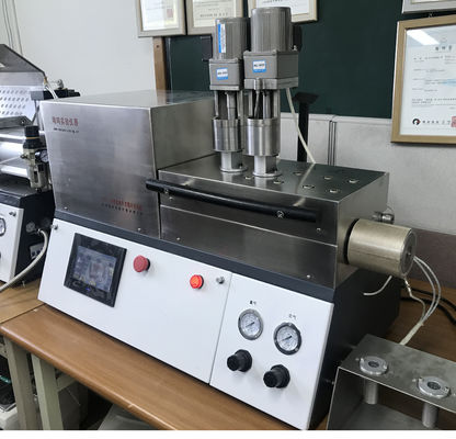 2.2KW thermoplastlaboratorium die Extruder Dia 53mm mengen Schroef