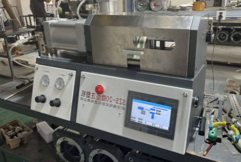 OEM 220V Laboratorium Micro- Tweelingschroefextruder Twee het Voeden Haven