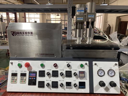 51rpm Mini Lab Extruder Twin Screw voor Geavanceerd technisch Materieel Onderzoek
